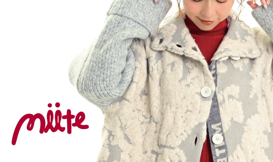 ブランド「AECA BLANC」のファッションショット